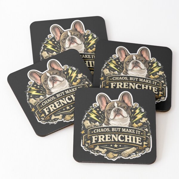 Item preview, French Bulldog Owners Club – Chaos But Make It Frenchie Funny French Bulldog Meme Design designed and sold by Frenchie Fever.