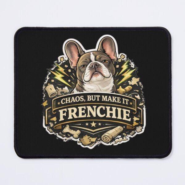Item preview, French Bulldog Owners Club – Chaos But Make It Frenchie Funny French Bulldog Meme Design designed and sold by Frenchie Fever.