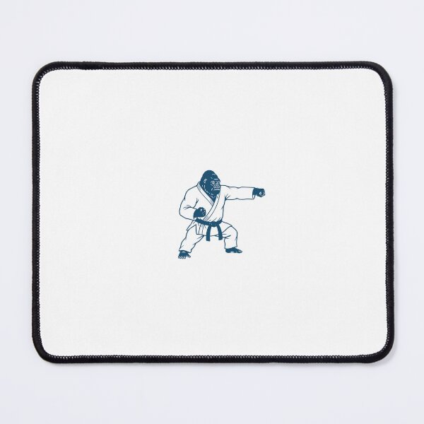 Item preview, Fist of Zen: Minimalist Karate Gorilla - Pocket Emblem designed and sold by j-touch-bold.