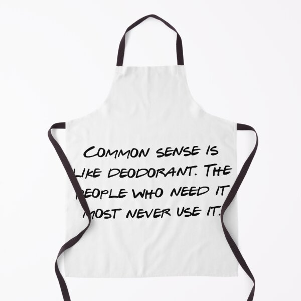 Item preview, Common Sense Deodorant Funny Sarcastic Quote designed and sold by NicolasGlowArt.