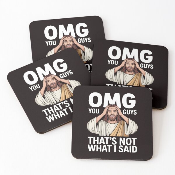 Item preview, OMG You Guys That's Not What I Said – Sarcastic Christian Bible Humor designed and sold by Redgiant87x.