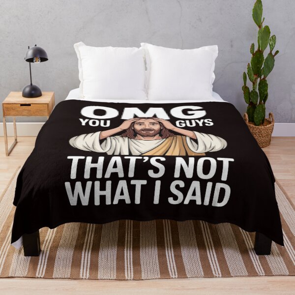 Item preview, OMG You Guys That's Not What I Said – Sarcastic Christian Bible Humor designed and sold by Redgiant87x.