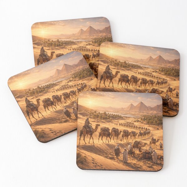 Item preview, Ancient Egyptian Caravan – Desert Trade Journey to the Pyramids designed and sold by Queen Cleopatra.