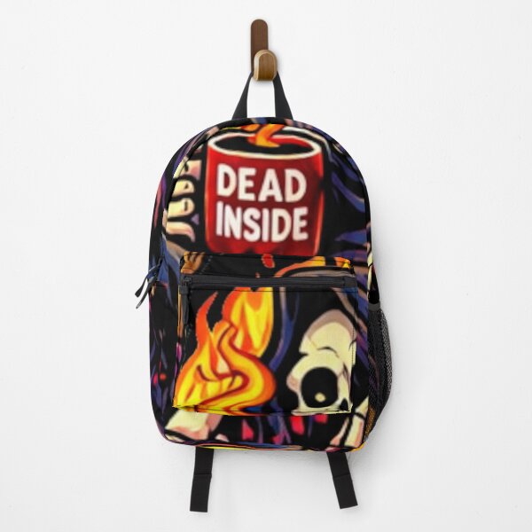 Item preview, Dead Inside Fire Reaper – Burning Dark Humor Skeleton designed and sold by MariDonna.