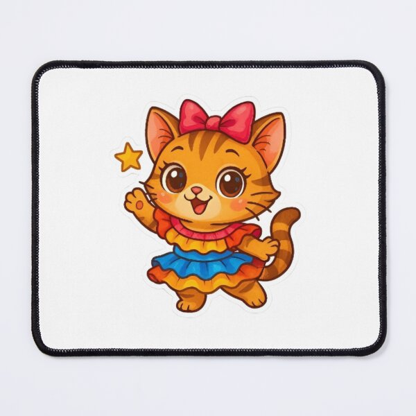 Item preview, Tropical Samba Cats Collection – Cute Latin Dancer Kittens designed and sold by Good Vibes .