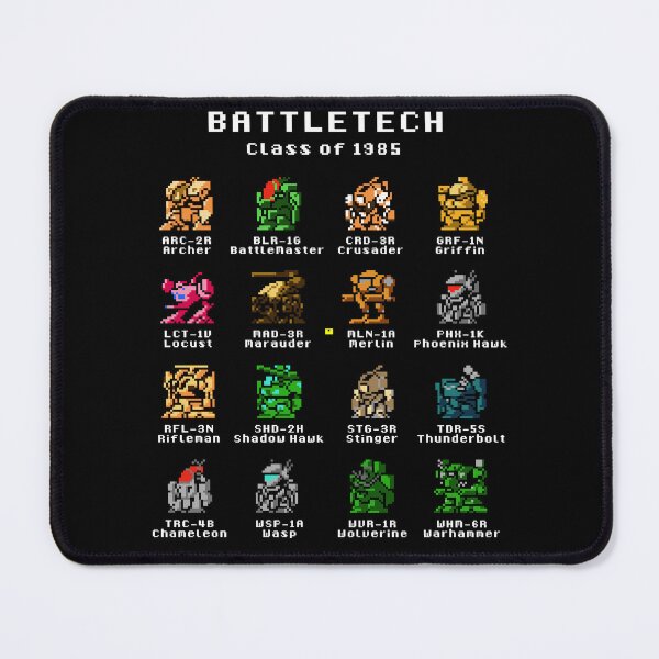 Item preview, Asplenia Studios: 8bit BattleTech Class of 85 designed and sold by Asplenia Studios.