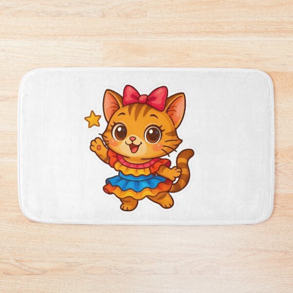 Item preview, Tropical Samba Cats Collection – Cute Latin Dancer Kittens designed and sold by Good Vibes .