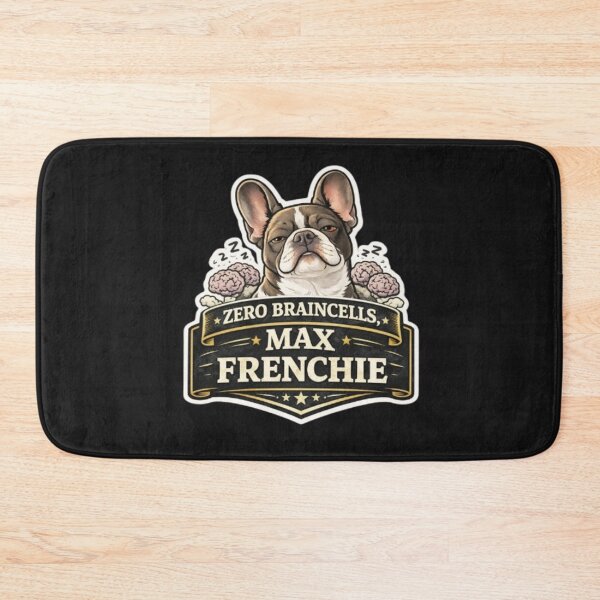 Item preview, French Bulldog Owners Club – Zero Braincells Max Frenchie Funny Meme Dog Design designed and sold by Frenchie Fever.