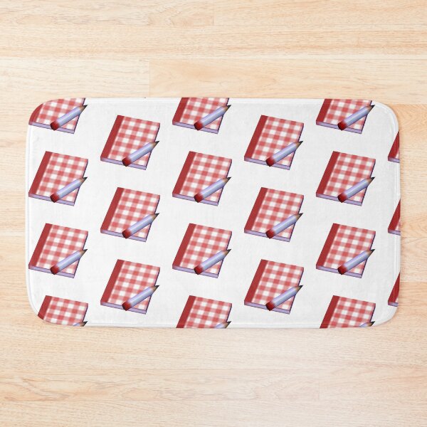 Item preview, Red Plaid Pad designed and sold by Plastic Memory Archive.