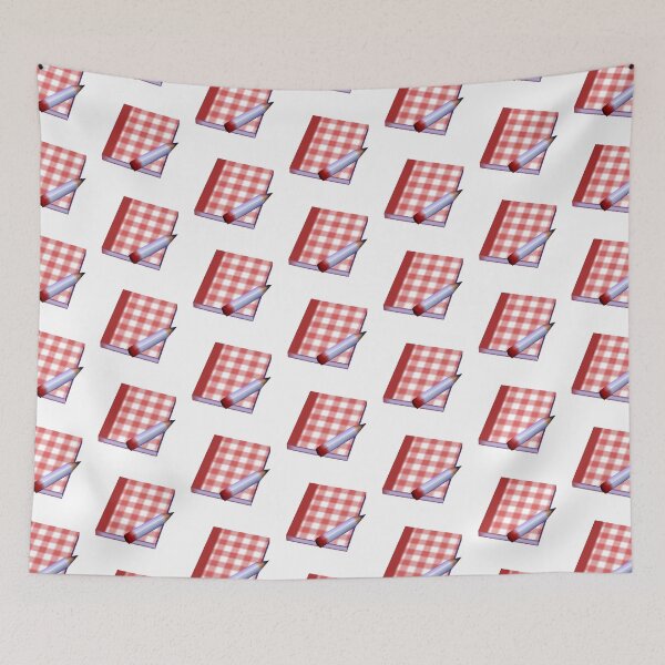 Item preview, Red Plaid Pad designed and sold by Plastic Memory Archive.