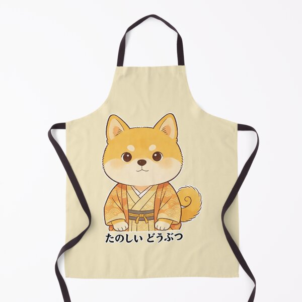 Item preview, Kawaii Shiba Inu Kimono Art Happy Animal Illustration designed and sold by zzz888.