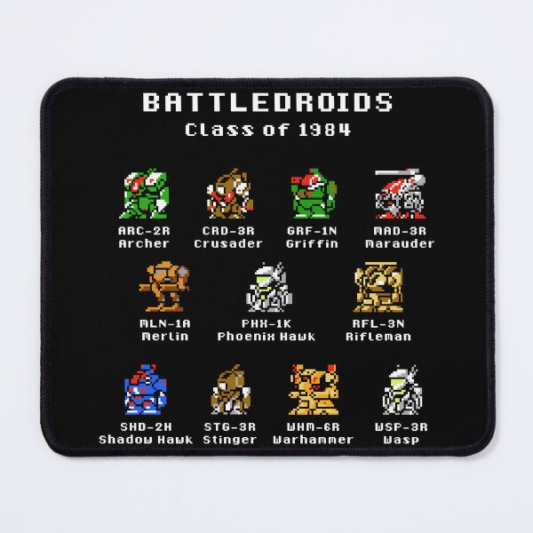 Item preview, Asplenia Studios: 8bit Battledroids Class of 84 designed and sold by Asplenia Studios.