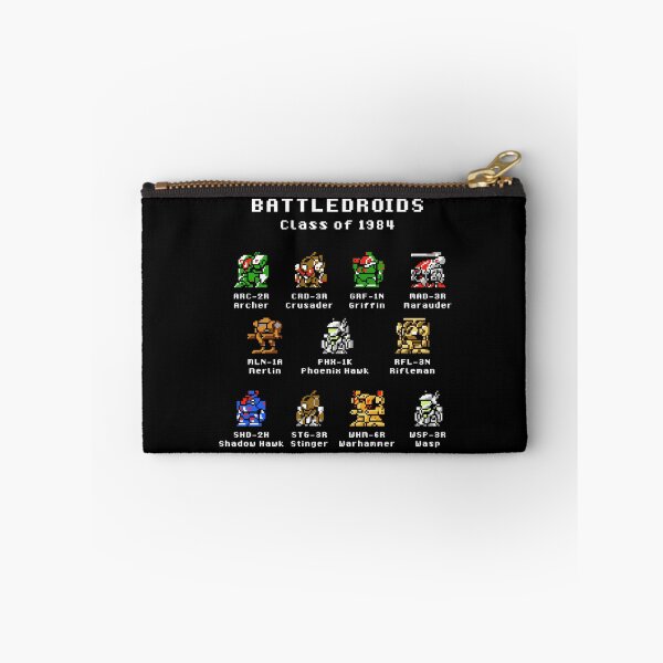 Item preview, Asplenia Studios: 8bit Battledroids Class of 84 designed and sold by Asplenia Studios.