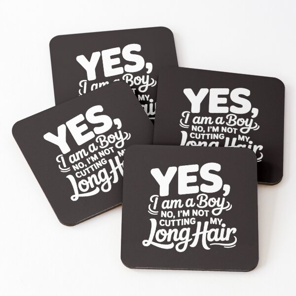 Item preview, Yes, I Am A Boy No, I'm Not Cutting My Long Hair – Boys With Long Hair designed and sold by Redgiant87x.