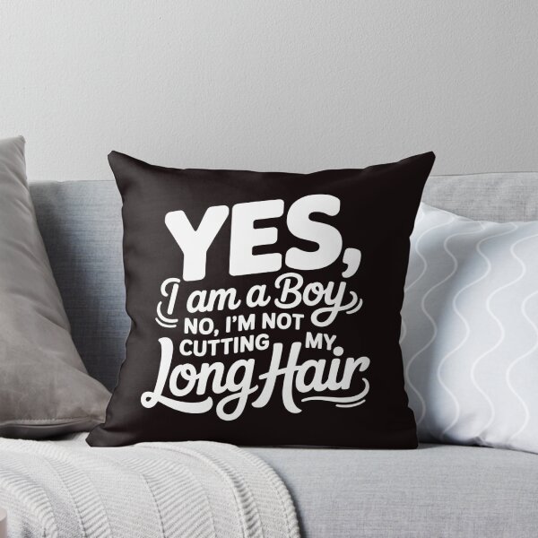 Item preview, Yes, I Am A Boy No, I'm Not Cutting My Long Hair – Boys With Long Hair designed and sold by Redgiant87x.