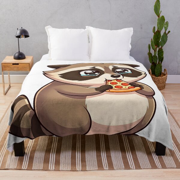 Item preview, Funny Small Guilty Raccoon With Pizza designed and sold by ArtivioShop.