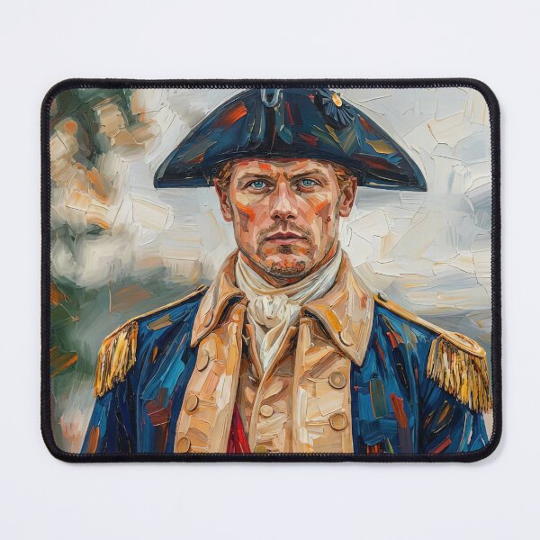 Item preview, Outlander painting of Jamie MacKenzie Fraser designed and sold by davidelder.