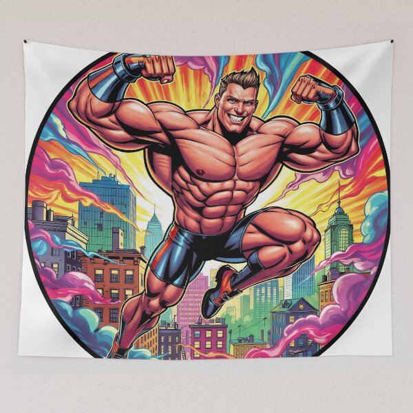 Item preview, Superhero Leap – Power Unleashed #16 designed and sold by ForeverPrintsOK.