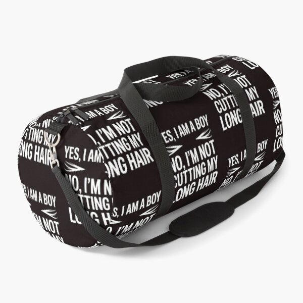 Item preview, Yes, I Am A Boy No, I'm Not Cutting My Long Hair – Long Hair Statement Design designed and sold by Redgiant87x.