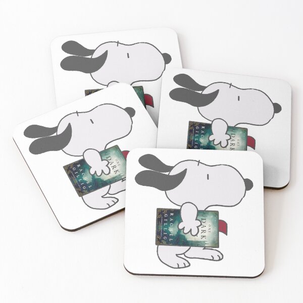 Item preview, snoopy reading one dark window designed and sold by liveawhimsylife.
