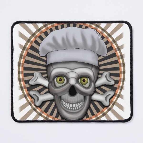 Item preview, Chef Skull designed and sold by artmuvz.