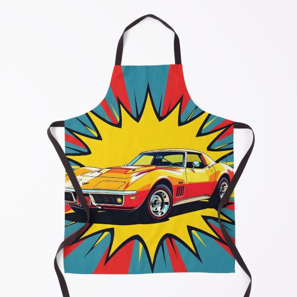 Item preview, Psychedelic Speed: Retro C3 Corvette Pop Art Print designed and sold by rgagliardi2017.