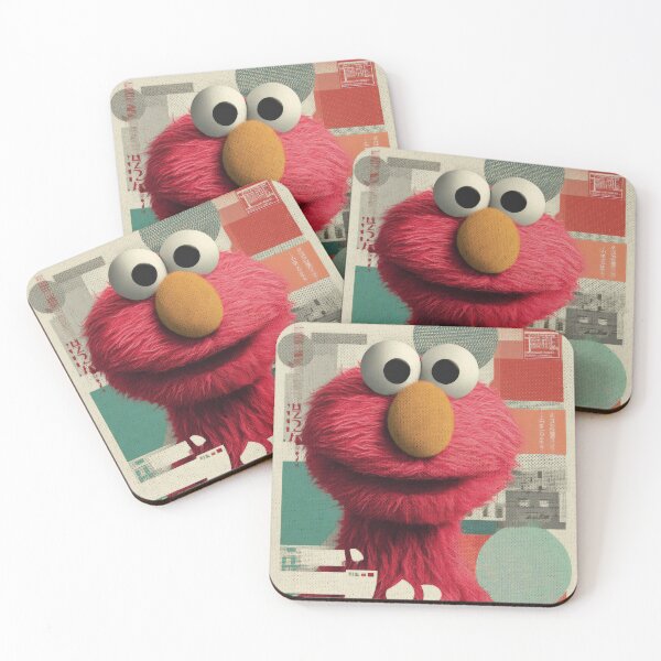 Item preview, Elmo Retro Japanese Kanji  designed and sold by AnimeArsenalPrints.
