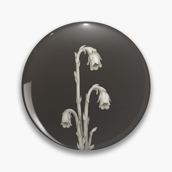 Item preview, Ghost Pipe – Minimalist Botanical Illustration designed and sold by Ombrya.