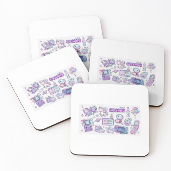 Item preview, Kawaii Y2K Retro Gamer & Magical Creature Sticker Pack designed and sold by Csstoree.