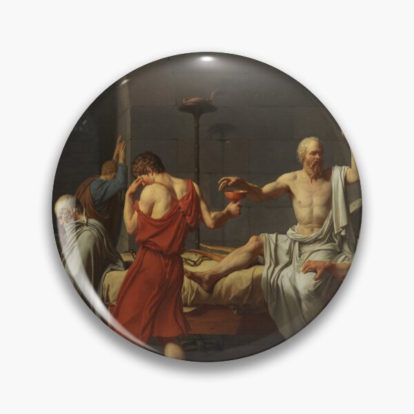 Item preview, The Death of Socrates designed and sold by DONTSPACEAWAY.