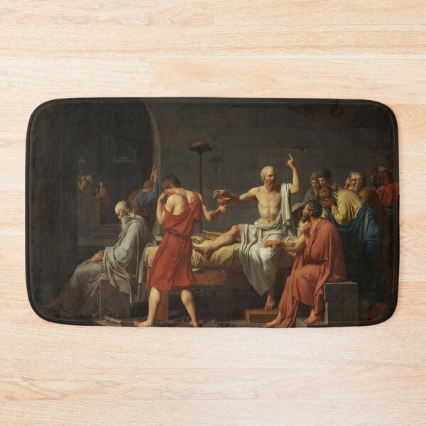 Item preview, The Death of Socrates designed and sold by DONTSPACEAWAY.