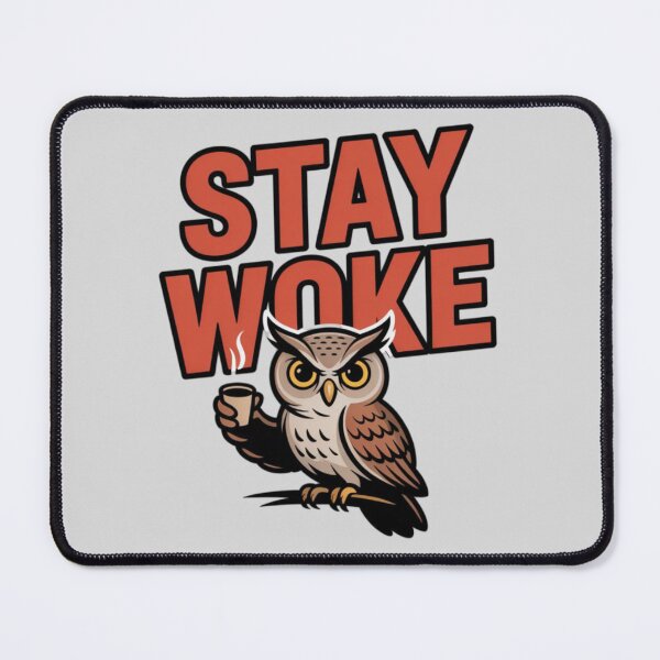 Item preview, Owl - Stay woke designed and sold by 123ks.