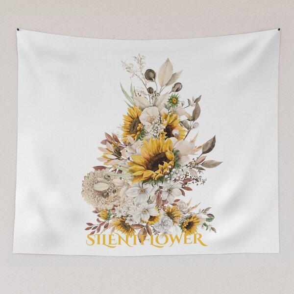Item preview, SilentFlower Summer Sunflowers and Wildflowers  designed and sold by SilentFlower.