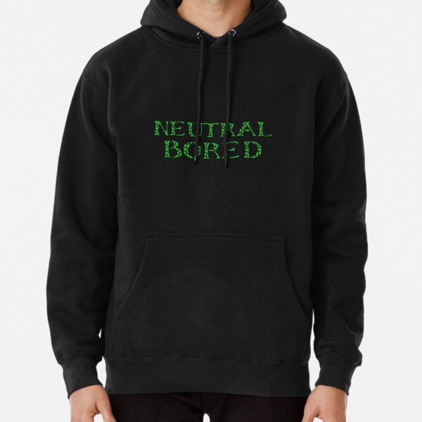 Neutral Bored Pullover Hoodie