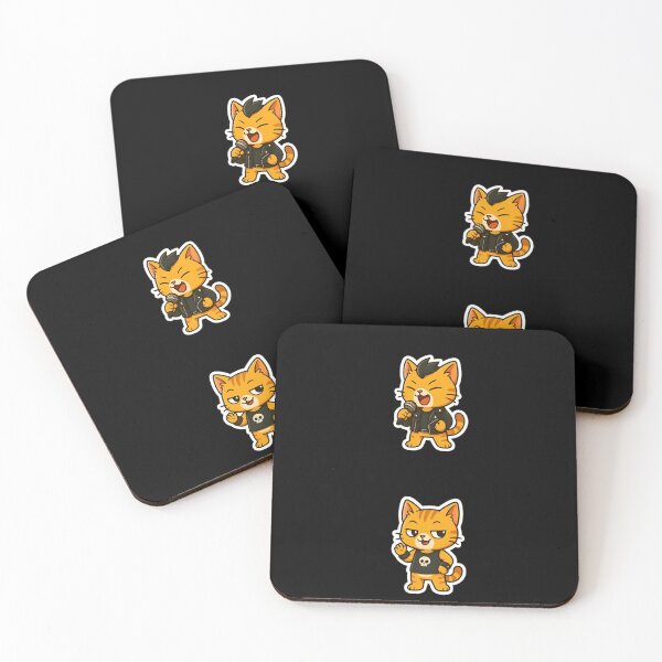 Item preview, Rock & Punk Cats Collection – Cool Musician Kitten Characters designed and sold by Good Vibes .