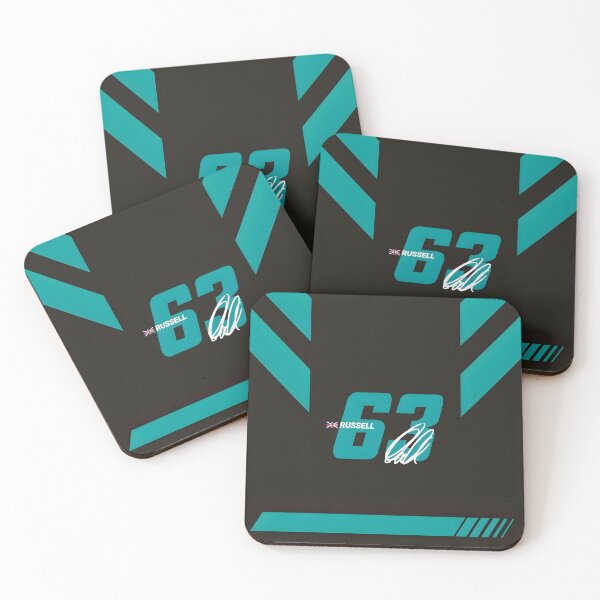 Item preview, George Russell F1 Green And Black #63 designed and sold by MOBI-CASE.