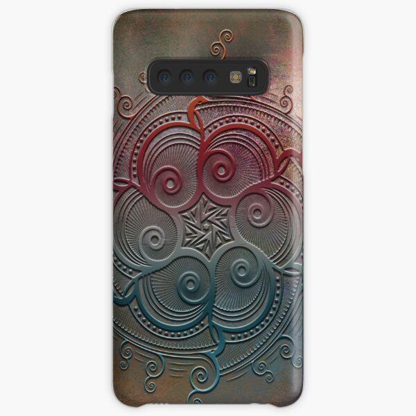 Mobile skin case mandala split Samsung Galaxy Snap Case