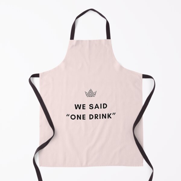 Item preview, We Said One Drink – Funny Friends Night Out Quote designed and sold by Ve & Co.