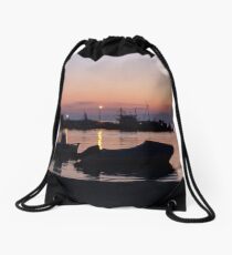 Amorgos Sunset Drawstring Bag