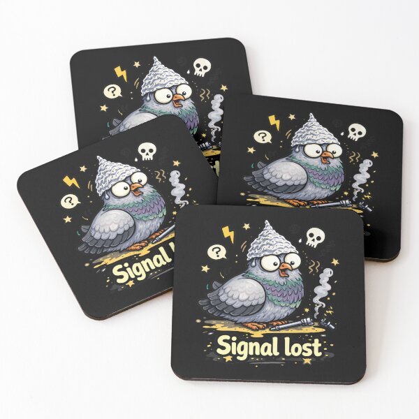 Item preview, Signal Lost Funny Pigeon Meme designed and sold by MonkiFlipp.