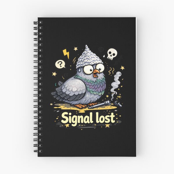 Item preview, Signal Lost Funny Pigeon Meme designed and sold by MonkiFlipp.