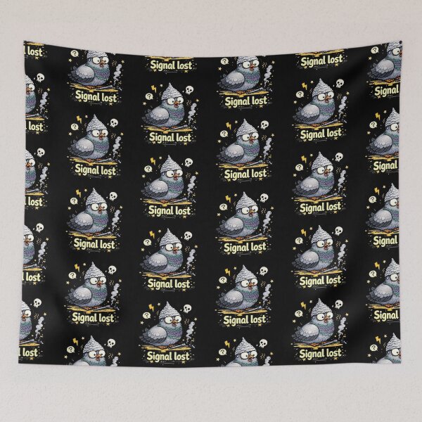 Item preview, Signal Lost Funny Pigeon Meme designed and sold by MonkiFlipp.