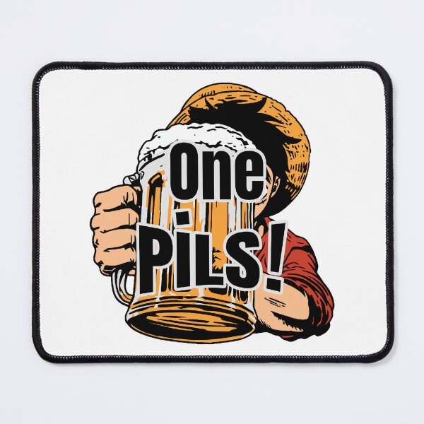 Item preview, ONE PILS - beer humor and a manga reference designed and sold by francoisville.