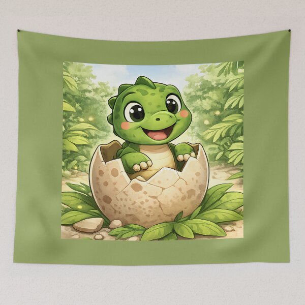 Item preview, Cute Baby Dinosaur Hatchling designed and sold by bultpruf.