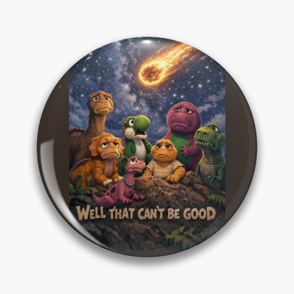 Item preview, Funny Dinosaur Meteor Extinction designed and sold by bultpruf.