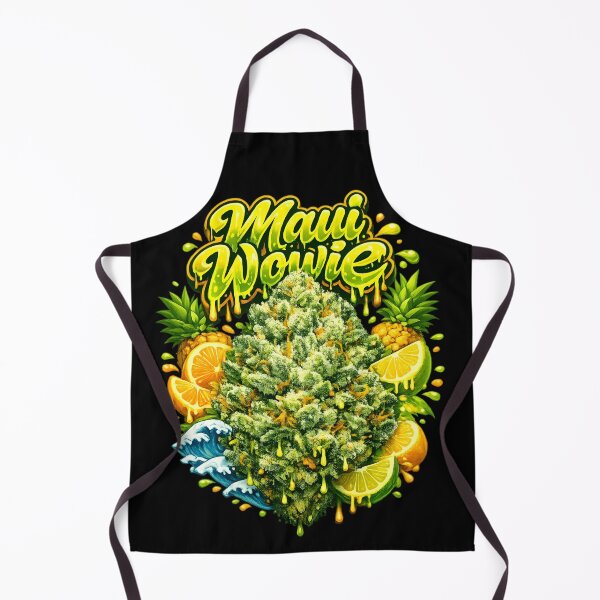Item preview, Maui Wowie Graffiti Print | Tropical Citrus Sativa Strain Typography | Energizing 420 designed and sold by WAUZ.