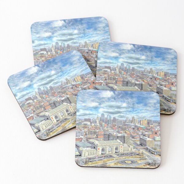 Artikelvorschau, Skyline-Kunst aus Kansas City entworfen und verkauft von Venturiart.