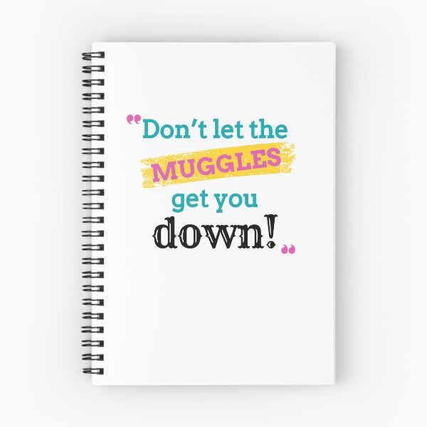Item preview, Don't let the muggles get you down designed and sold by Cages or Wings.