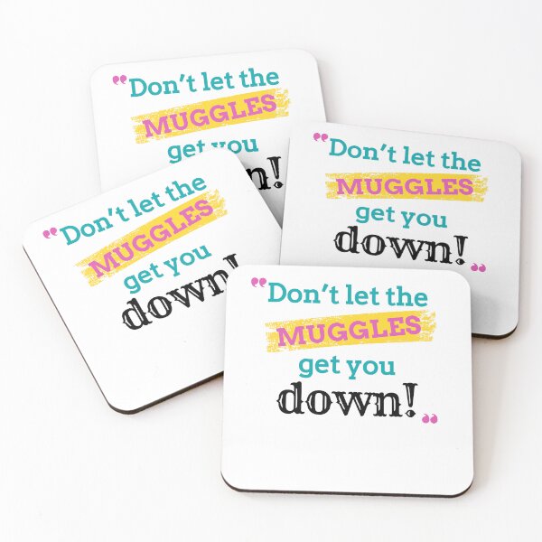 Item preview, Don't let the muggles get you down designed and sold by Cages or Wings.