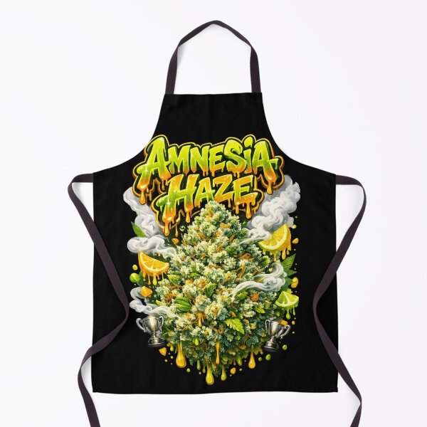 Item preview, Amnesia Haze Graffiti Print | Citrus Earthy Sativa Strain Typography | Zerebral Uplifting 420 designed and sold by WAUZ.